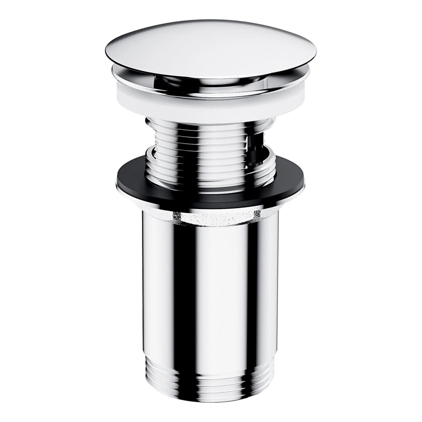 OMNIRES A706CR - Ablaufgarnitur CLICK-CLACK d 6,6 cm glänzendes Chrom