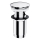 OMNIRES A706CR - Ablaufgarnitur CLICK-CLACK d 6,6 cm glänzendes Chrom
