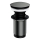 OMNIRES A706GR - Ablaufgarnitur CLICK-CLACK d 6,6 cm gebürstet Graphit
