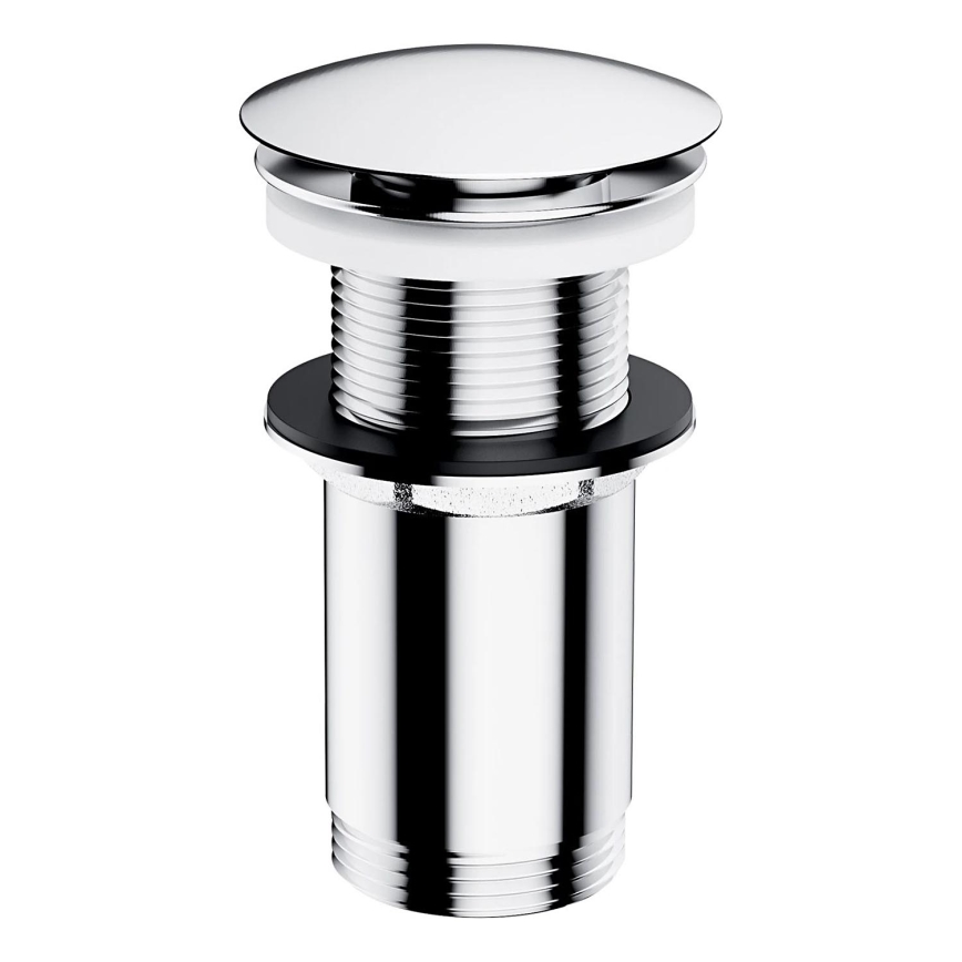 OMNIRES A716CR - Ablaufgarnitur CLICK-CLACK d 6,6 cm glänzendes Chrom