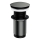 OMNIRES A716GR - Ablaufgarnitur CLICK-CLACK d 6,6 cm gebürstet Graphit