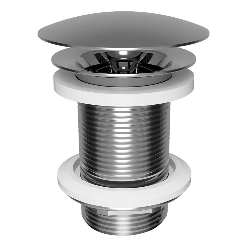 OMNIRES A82CR - Ablaufgarnitur DRAIN d 7,2 cm glänzendes Chrom