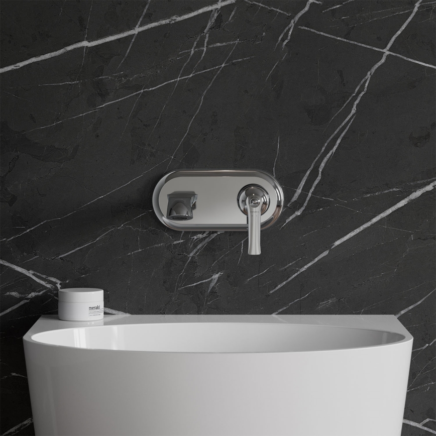 OMNIRES AM5215CR - Waschbeckenarmatur für Unterputzmontage ARMANCE glänzendes Chrom