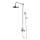OMNIRES AM5244/6CR - Duschgarnitur mit thermostatischer Armatur ARMANCE glänzendes Chrom