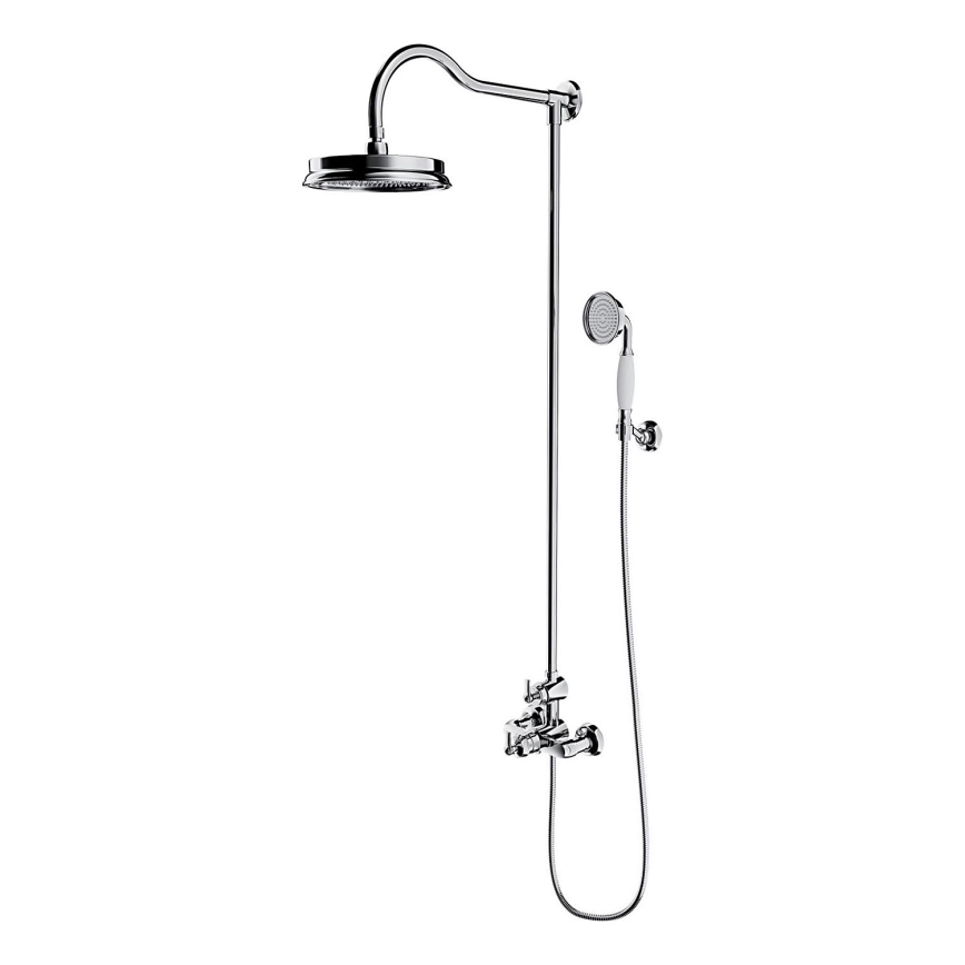 OMNIRES AM5244/6CR - Duschset mit Thermostat-Armatur ARMANCE glänzender Chrom