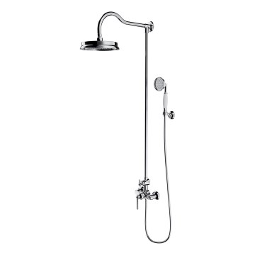 OMNIRES AM5244CR - Duschset mit Armatur ARMANCE glänzendes Chrom
