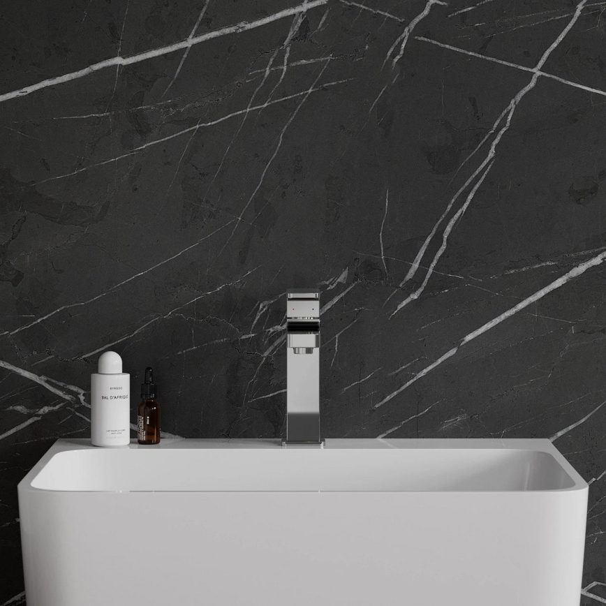 OMNIRES BA7810CR - Waschtischarmatur BARETTI 17 cm, glänzender Chrom
