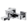 OMNIRES BA7830CR - Wannenarmatur BARETTI glänzender Chrom