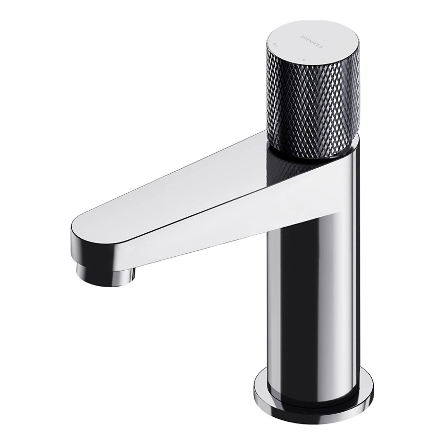 OMNIRES CT8010CR - Waschbeckenarmatur CONTOUR 16,6 cm glänzendes Chrom
