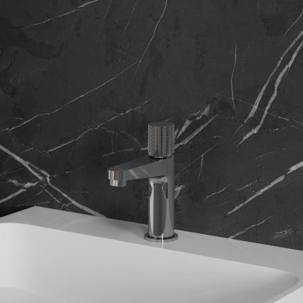 OMNIRES CT8010CR - Waschbeckenarmatur CONTOUR 16,6 cm glänzendes Chrom