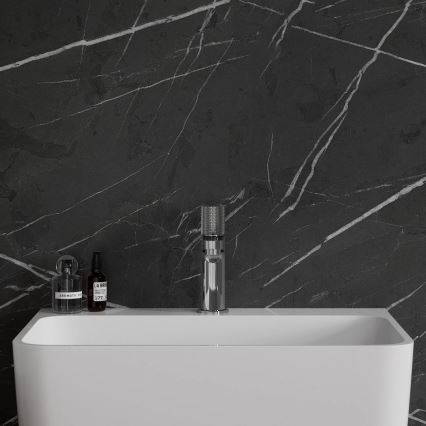 OMNIRES CT8010CR - Waschbeckenarmatur CONTOUR 16,6 cm glänzendes Chrom