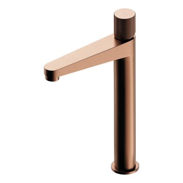OMNIRES CT8012CPB - Waschtischarmatur CONTOUR 31,2 cm in gebürstetem Kupfer