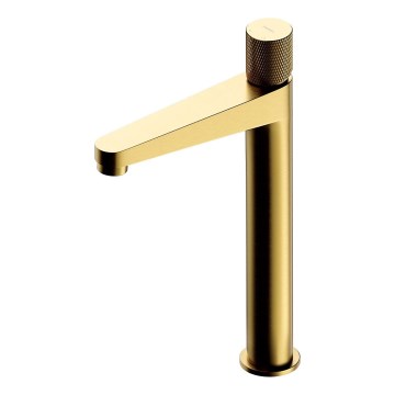 OMNIRES CT8012GLB - Waschbeckenarmatur CONTOUR 31,2 cm geschliffen golden
