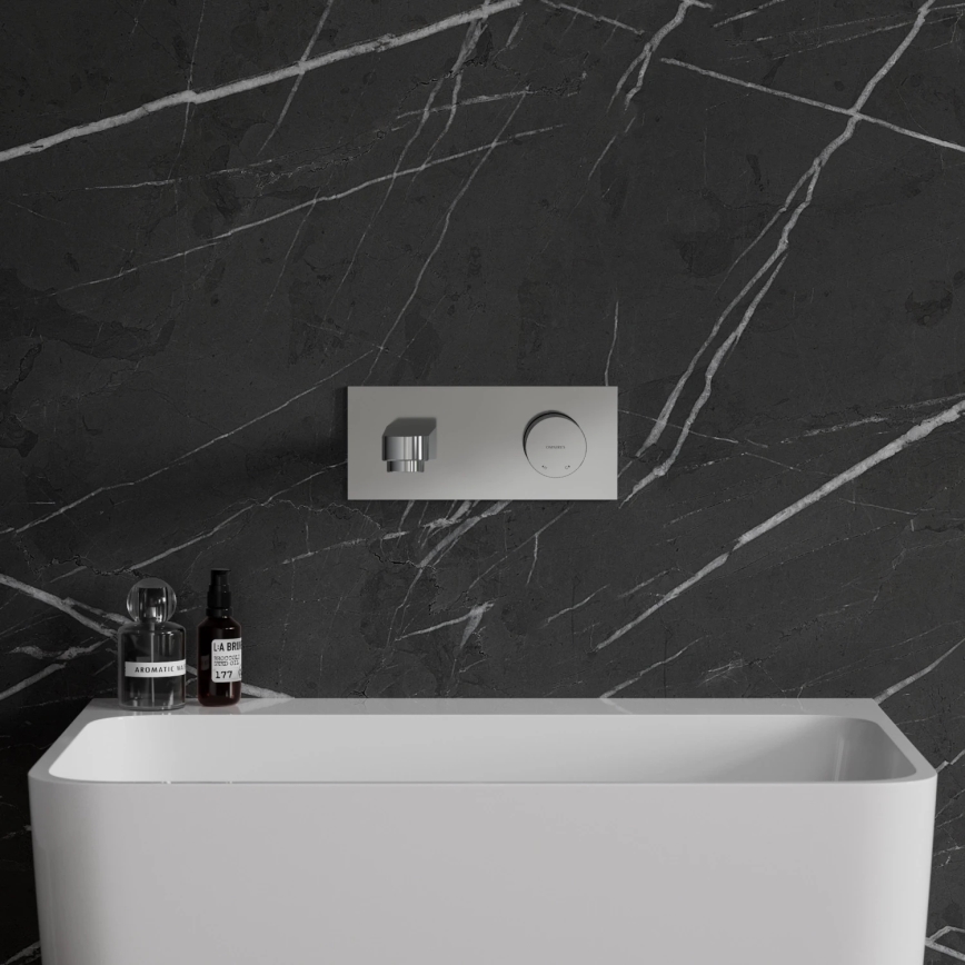 OMNIRES CT8015CR - Waschbeckenarmatur für Unterputzmontage CONTOUR glänzendes Chrom