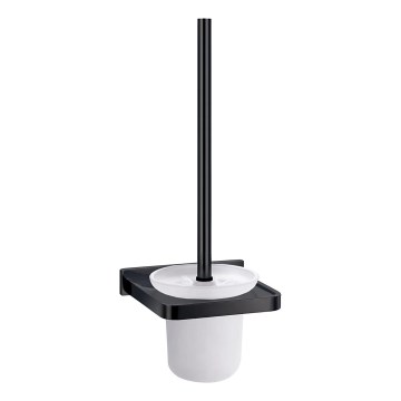 OMNIRES DA70620BL - Wand-WC-Bürste DARLING, matt schwarz