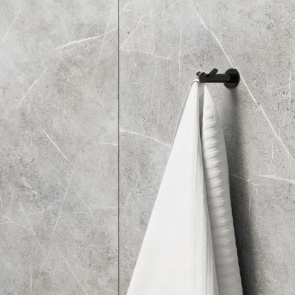 OMNIRES MP60120BL - Wandhaken MODERN PROJECT matt schwarz