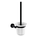 OMNIRES MP60620BL - Toilettenbürste wandmontiert MODERN PROJECT matt schwarz