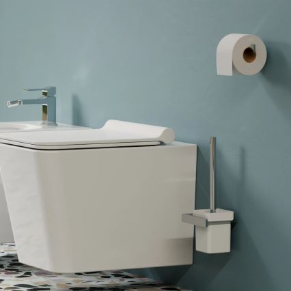 OMNIRES NL80620CR - Toilettenbürste wandmontiert NELSON glänzendes Chrom