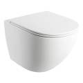 OMNIRES OTTAWAMWBM - Wandhängendes WC mit SoftClose-WC-Sitz OTTAWA Keramik/mattweiß