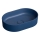 OMNIRES OVOUNMB - Aufsatzwaschbecken OVO 55x36 cm Dolomit/mattes Mitternachtsblau