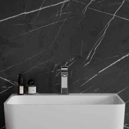 OMNIRES PM7410CR - Waschbeckenarmatur PARMA 15 cm glänzendes Chrom
