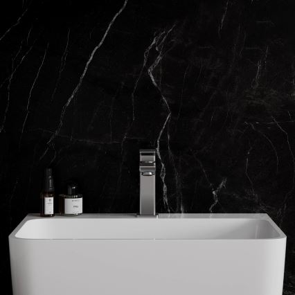 OMNIRES PM7410IN - Waschtischarmatur PARMA 15 cm, gebürstetes Nickel