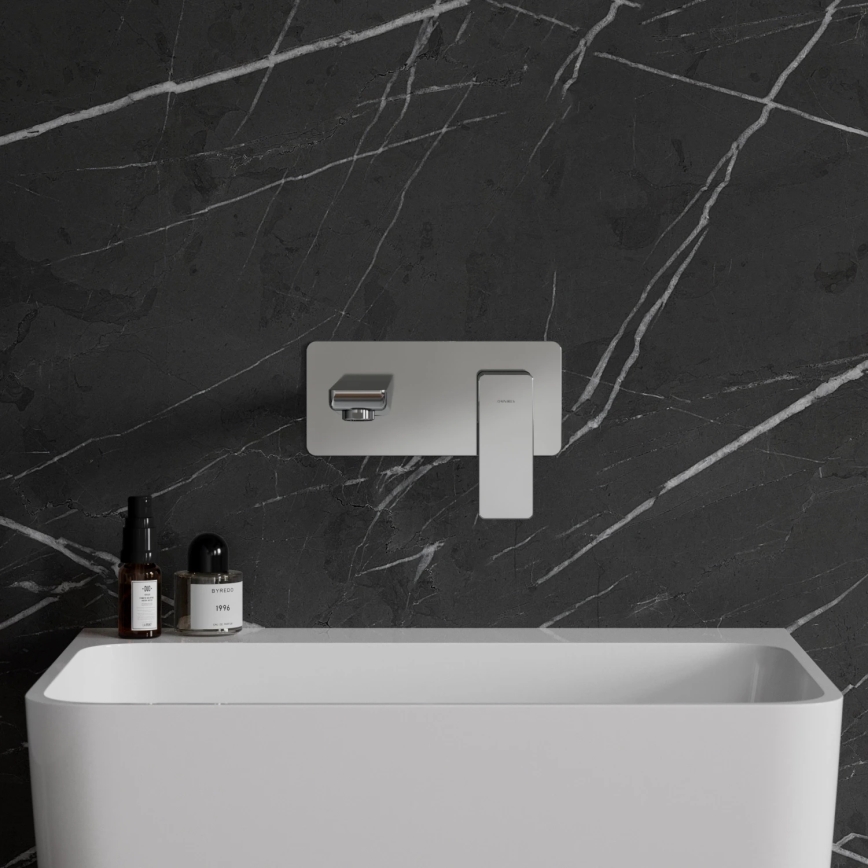OMNIRES PM7415CR - Waschbeckenarmatur für Unterputzmontage PARMA glänzendes Chrom