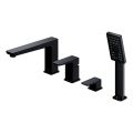 OMNIRES PM7432BL - Badewannenarmatur 4-Loch PARMA matt schwarz