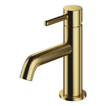 OMNIRES Y1210NBSB - Waschtischarmatur Y 16,2 cm, gebürstetes Messing
