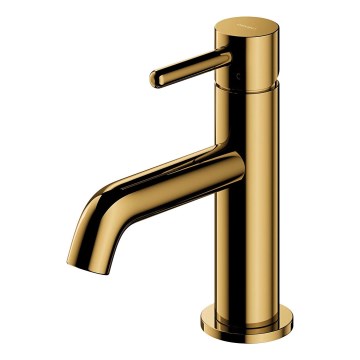 OMNIRES Y1210NGL - Waschbeckenarmatur Y 16,2 cm goldglänzend