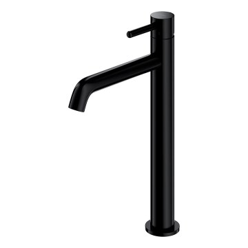 OMNIRES Y1212BL - Waschbeckenarmatur Y 30,8 cm seidenmatt schwarz