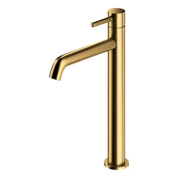 OMNIRES Y1212GLB - Waschbeckenarmatur Y 30,8 cm geschliffen golden
