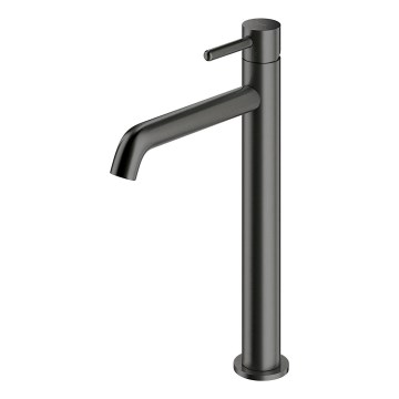 OMNIRES Y1212GR - Waschbeckenarmatur Y 30,8 cm gebürstet Graphit