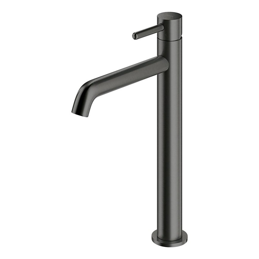 OMNIRES Y1212GR - Waschbeckenarmatur Y 30,8 cm gebürstet Graphit