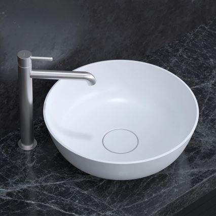 OMNIRES Y1212NI - Waschbeckenarmatur Y 30,8 cm gebürstet Nickel