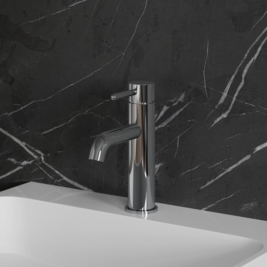 OMNIRES Y1213MAXCR - Waschbeckenarmatur Y 21 cm glänzendes Chrom