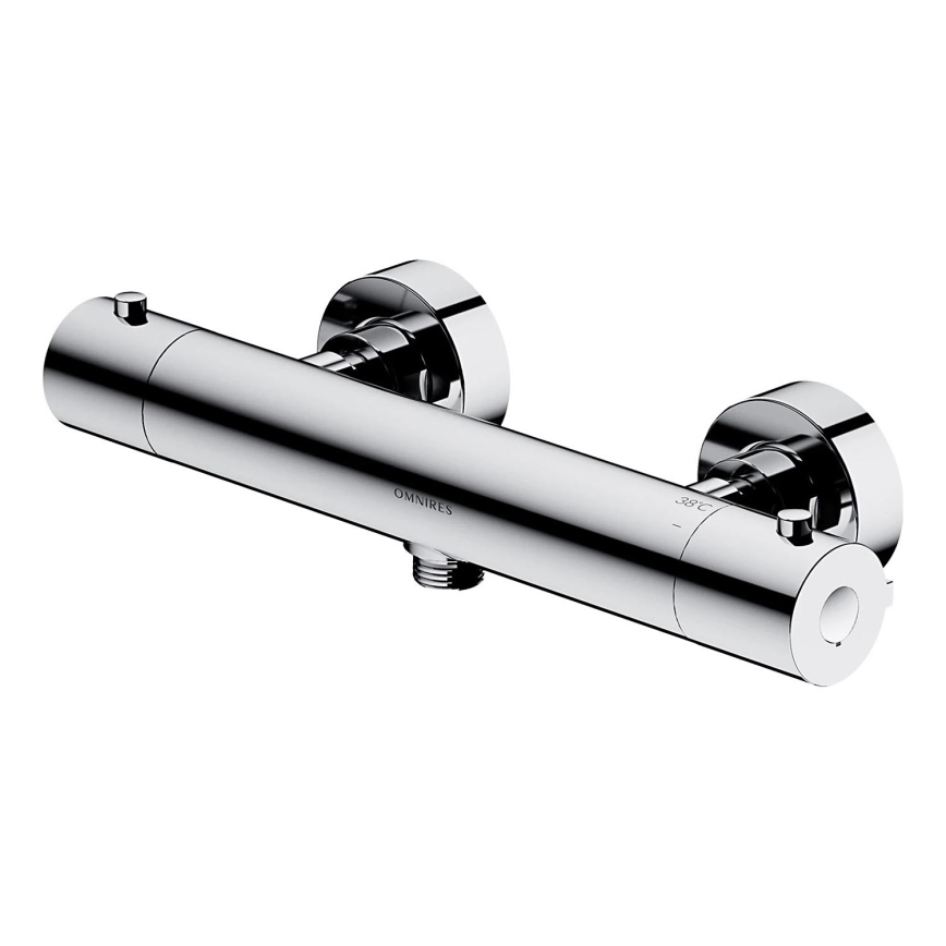 OMNIRES Y1246XCR - Thermostatische Duscharmatur Y glänzendes Chrom