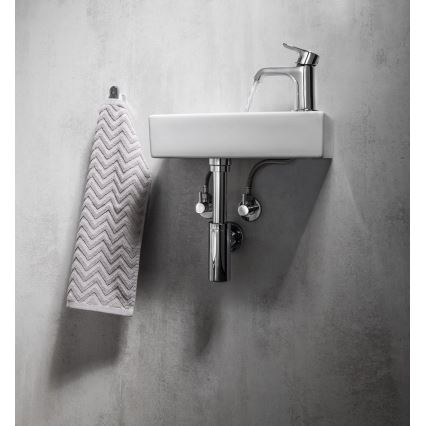 Omp tea - Waschbecken-Siphon TEA MINITOTI in glänzendem Chrom