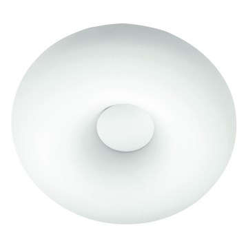 Ondaluce - Deckenleuchte DODI 2xE27/15W/230V Ø 33 cm weiß