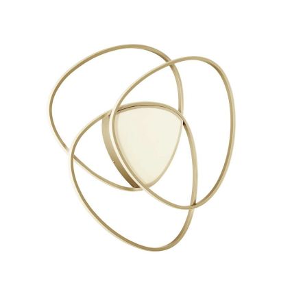 Ondaluce - Dimmbare LED-Deckenleuchte ROSE LED/70W/230V Gold