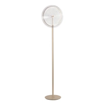Ondaluce - dimmbare LED-Stehlampe JOKEY LED/15W/230V gold/transparent