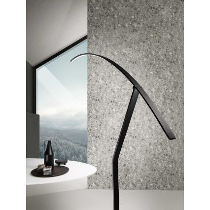 Ondaluce - Dimmbare LED-Stehleuchte FOLAGA LED/30W/230V 190 cm schwarz