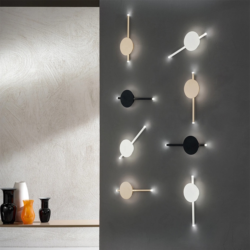 Ondaluce - dimmbare LED-Wandleuchte JAMES LED/16W/230V schwarz