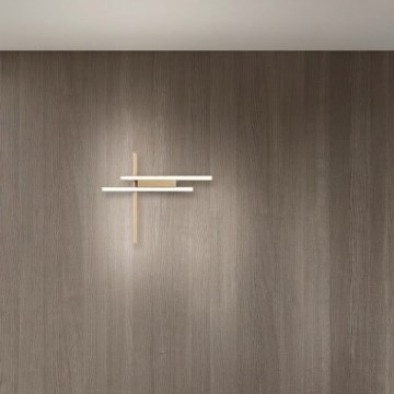 Ondaluce - Dimmbare LED-Wandleuchte MOVIDA LED/20W/230V goldfarben