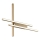 Ondaluce - Dimmbare LED-Wandleuchte MOVIDA LED/20W/230V goldfarben