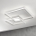Ondaluce - LED-dimmbare Deckenleuchte DOWEL LED/60W/230V silber