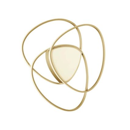 Ondaluce - LED-dimmbare Deckenleuchte ROSE LED/60W/230V goldfarben