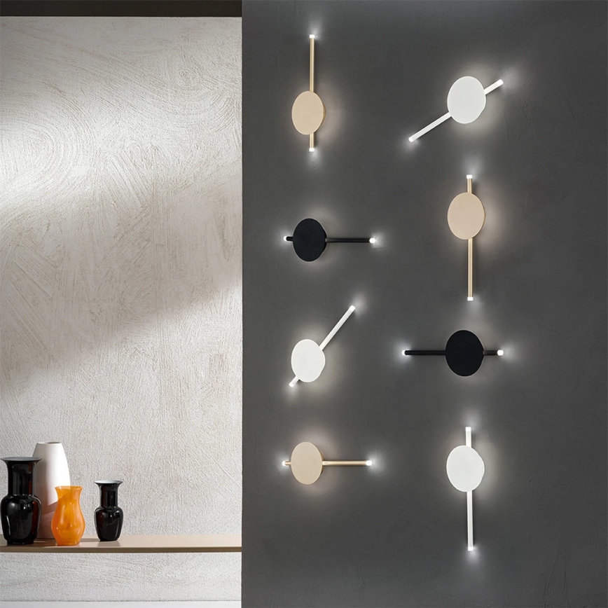 Ondaluce - LED-dimmbare Wandleuchte JAMES LED/16W/230V goldfarben