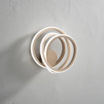 Ondaluce - LED-Wandleuchte GOLDEN LED/23W/230V, goldfarben