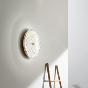 Ondaluce - LED-Wandleuchte JOKEY LED/10W/230V Gold/Transparent